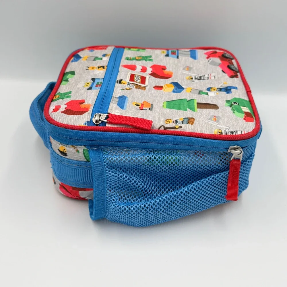Pottery Barn Kids LEGO Lunch Box Boy Mackenzie Insulated Minifigure School Bag